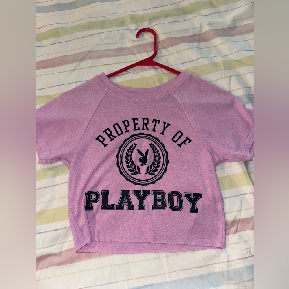 Playboy Pastel Pink Sweatshirt